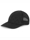 GG Nylon Ball Cap Black - GUCCI - BALAAN 3