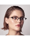 Titanium glasses frame DTX143 A 03 semirimless men's women's fashion clear lenses UV protection - DITA - BALAAN 5