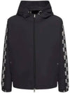 Moyse Logo Zip-Up Hoodie Black - MONCLER - BALAAN 2