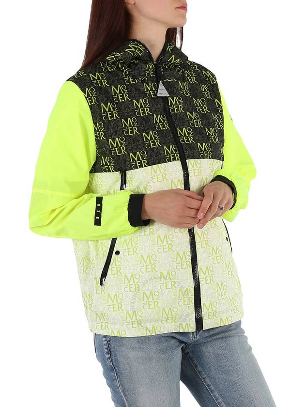 Women s Track Jacket Windbreaker Moncler Ladies Open Yellow Taanlo Hooded Windbreak - MONCLER - BALAAN 3