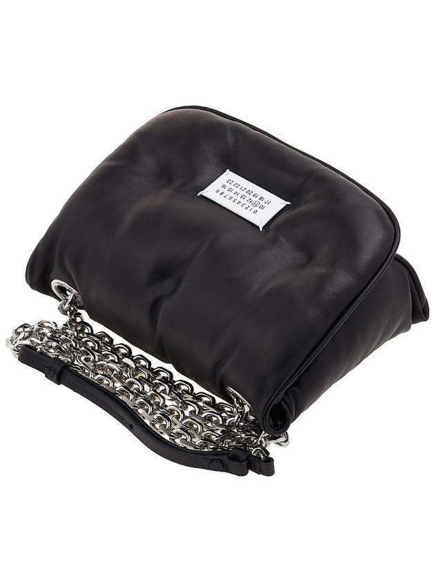 Glam Slam Flap Crossbody Bag Black - MAISON MARGIELA - BALAAN 5