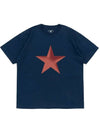 ONE STAR T SHIRTS DARK BLUE - POLYGRAM - BALAAN 3