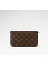 Felicie Pochette Monogram Shoulder Bag Brown Fuchsia - LOUIS VUITTON - BALAAN 7