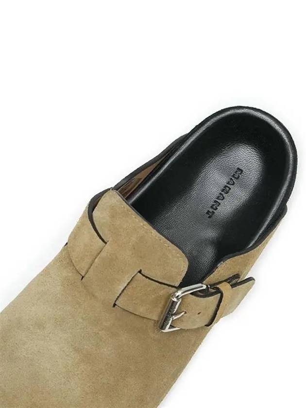 Marvin Suede Mule Beige - ISABEL MARANT - BALAAN 6