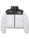 Padding W White Label Nuptse Short Jacket NJ1DP96B - THE NORTH FACE - BALAAN 1