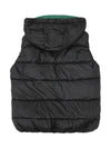 Hooded color combination padded vest BLACK - MONBIRDIE GOLF - BALAAN 3