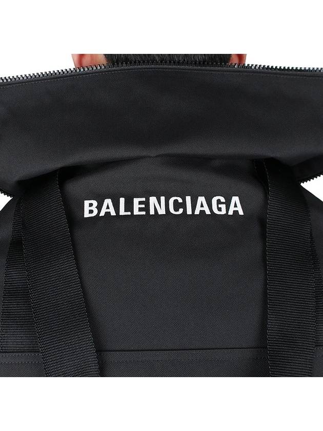 Transformer Gym Bag Parka Black - BALENCIAGA - BALAAN 9