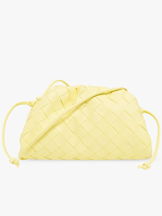 Intrecciato Mini Pouch Bag Yellow - BOTTEGA VENETA - BALAAN 3