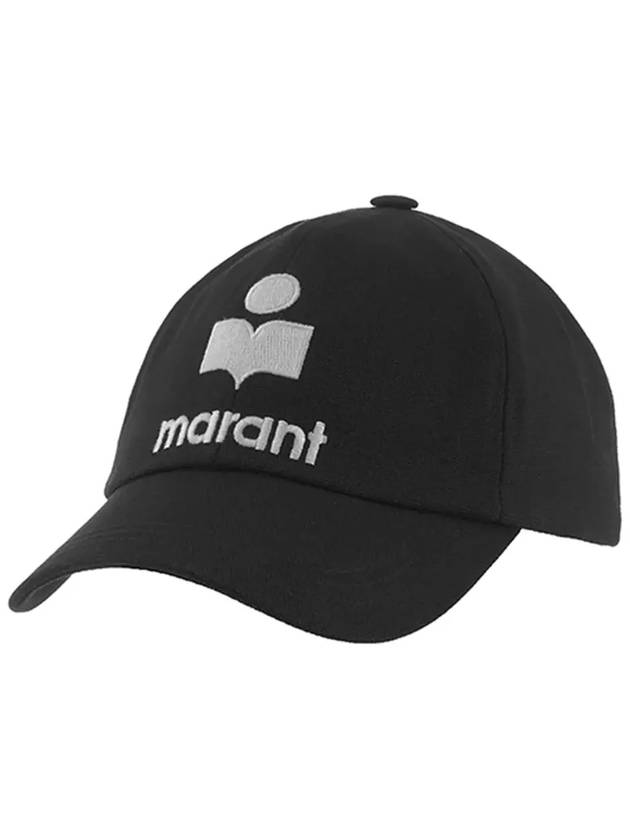 Tyron Logo Ball Cap Grey - ISABEL MARANT - BALAAN 4