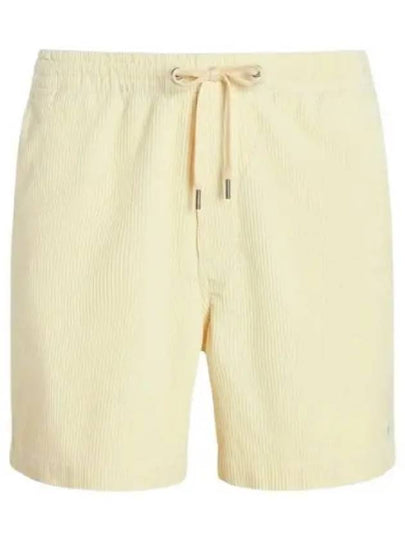 Cordyroy Prepster Shorts Cream - POLO RALPH LAUREN - BALAAN 2