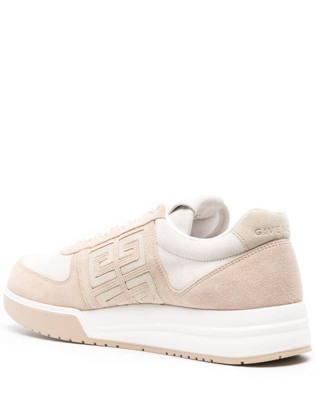 G4 Suede Low Top Sneakers Beige - GIVENCHY - BALAAN 4