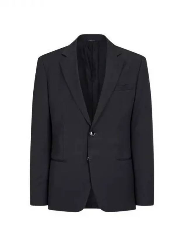 Men's Jetted Pocket Wool Single Jacket Black 271537 - GIORGIO ARMANI - BALAAN 1