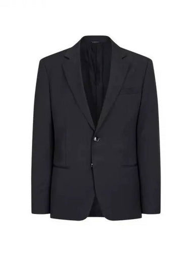 Men s Jetted Pocket Wool Single Jacket Black 271042 - GIORGIO ARMANI - BALAAN 1