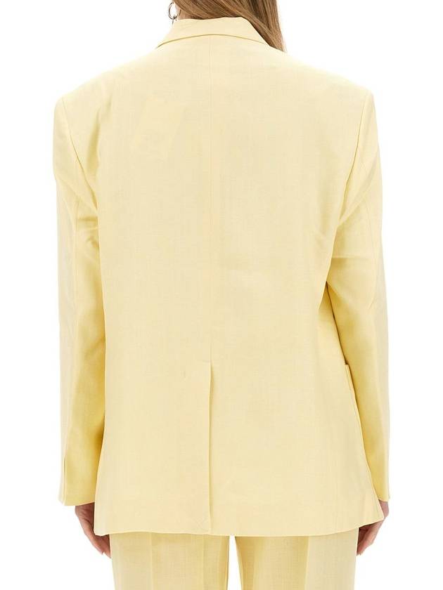 Outerwear 213JA101 1359 205 YELLOW - JACQUEMUS - BALAAN 4