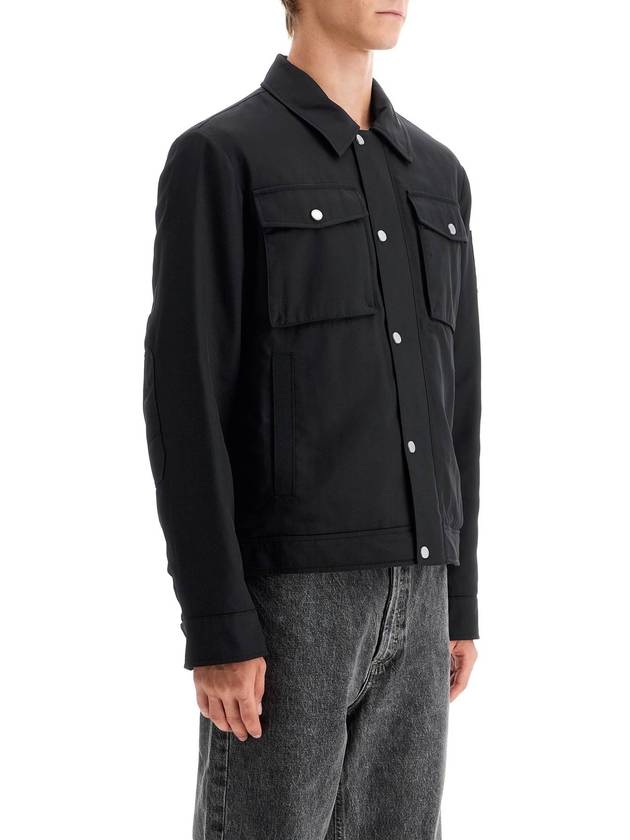 Jacques Shirt Jacket Black - MOOSE KNUCKLES - BALAAN 3