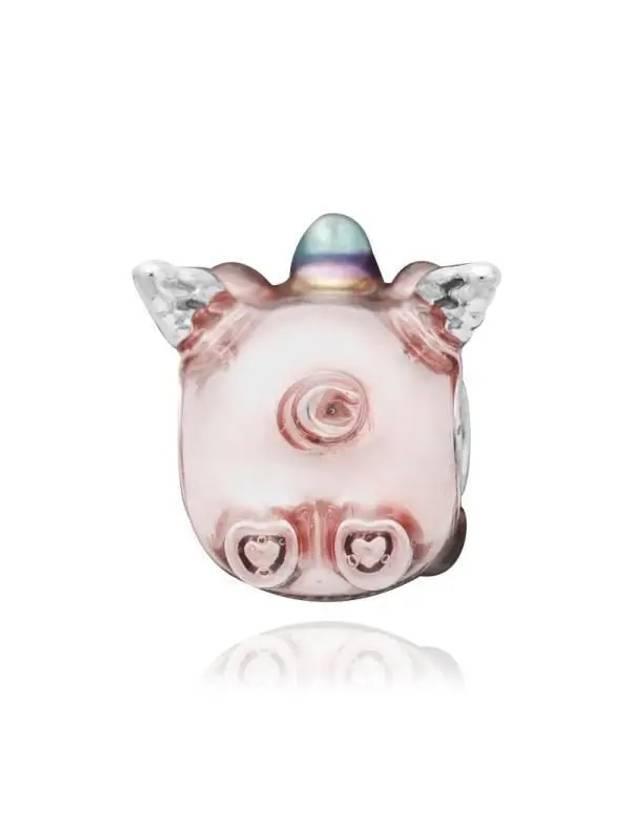 Flying Unicorn Pig Bracelet Charm Pink - PANDORA - BALAAN 5