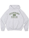 V Heavy Hood Sweat De Grand Hoodie 1% Melange - DE GRAND MATIN - BALAAN 3