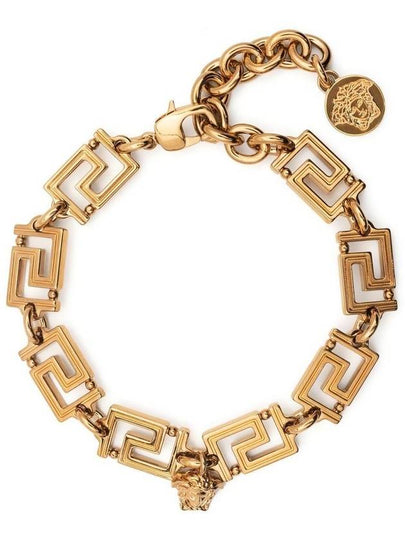 Greca Medusa Bracelet Light Gold - VERSACE - BALAAN 2