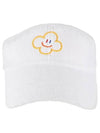 Hello Terry Sun Visor Hello Terry Sun Cap [White] - LALA SMILE - BALAAN 3