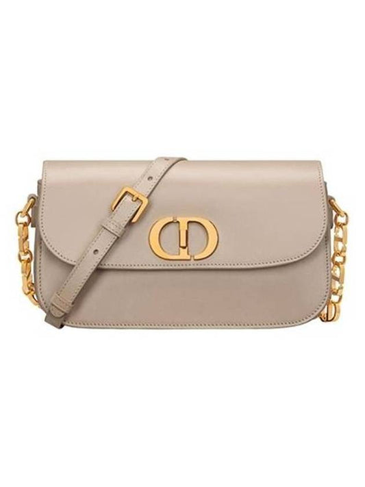 Small 30 Montaigne Avenue Shoulder Bag Beige - DIOR - BALAAN 1