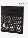 Openwork Logo Card Wallet Black - ALAIA - BALAAN 3