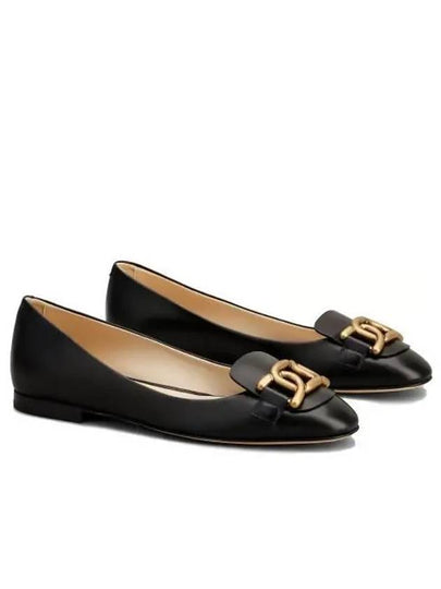 Kate Leather Ballerina Black - TOD'S - BALAAN 2