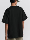 Oversized Fit Cotton Short Sleeve T-Shirt Black - DIOR - BALAAN 4