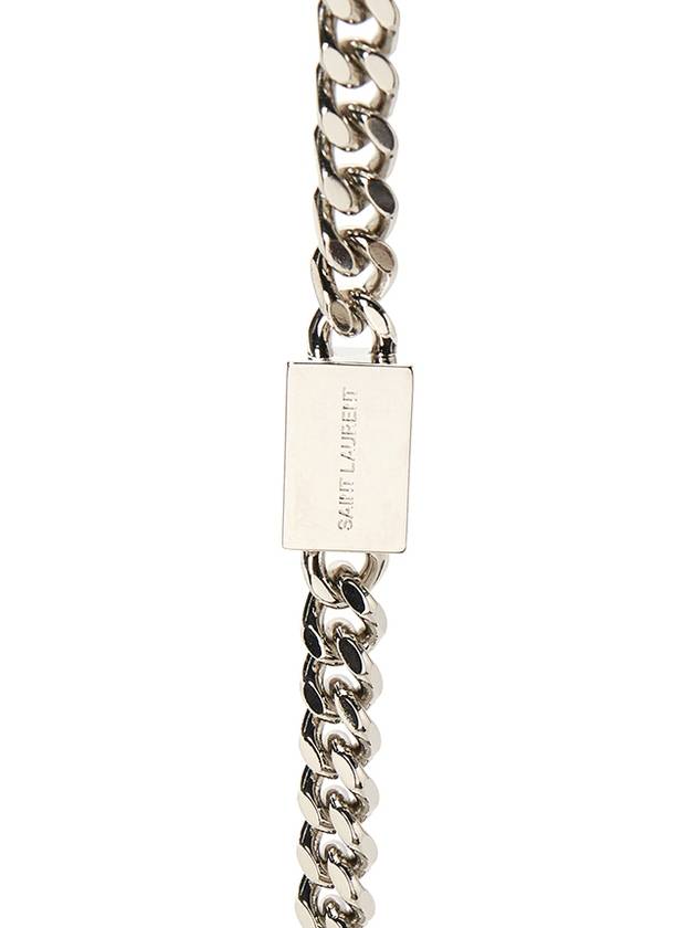 Kate Small Chain Bag In Grain de Poudre Leather Black - SAINT LAURENT - BALAAN 10