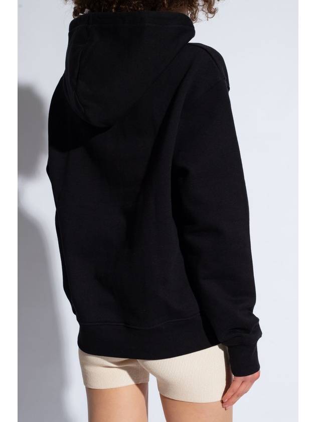 Jacquemus ‘Brode’ Hoodie With Logo, Women's, Black - JACQUEMUS - BALAAN 4