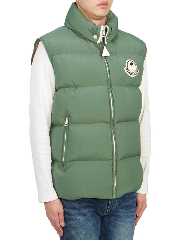 X Palm Angels Genius Padded Vest 1A00013 M3377 855 Unisex - MONCLER - BALAAN 4