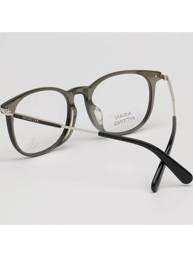 Eyewear Round Eyeglasses Black - MONCLER - BALAAN 5