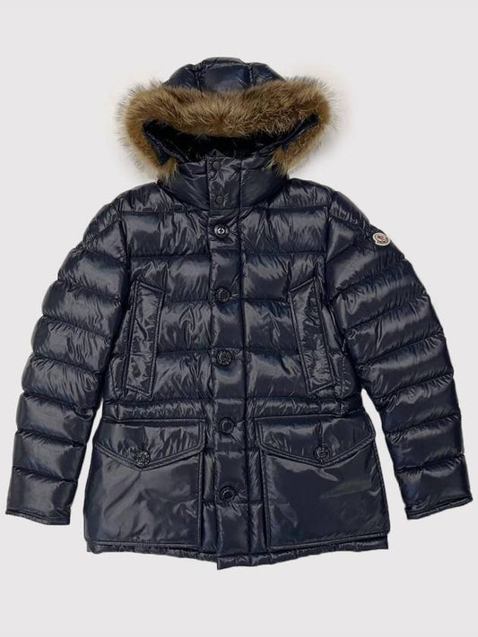 Cluny Glossy Padding Navy - MONCLER - BALAAN 2