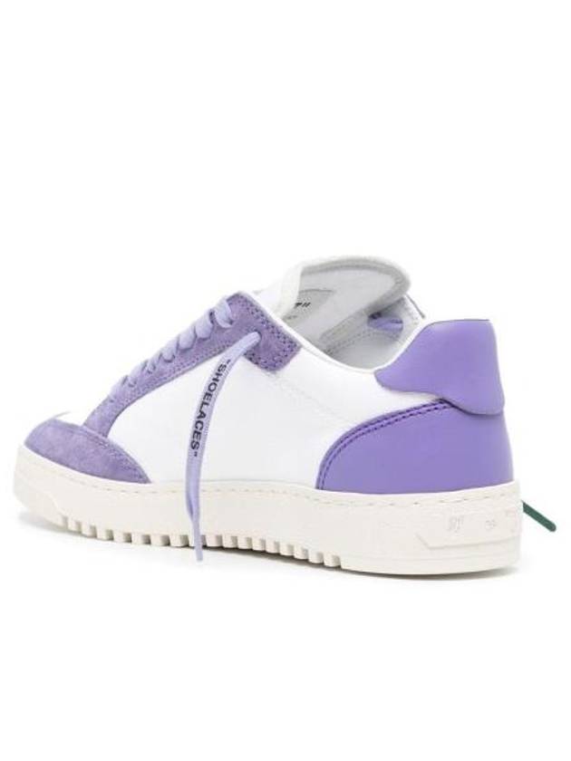 5.0 Low-Top Sneakers White Purple - OFF WHITE - BALAAN 5