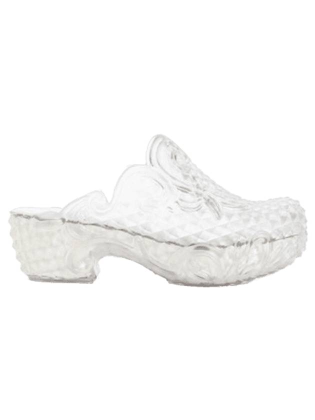 Melissa coat clog mule clear white - Y/PROJECT - BALAAN 1