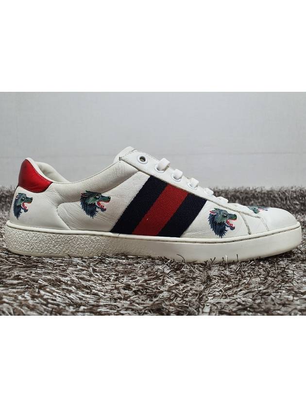 Wolf Print Sneakers 6 250 - GUCCI - BALAAN 5