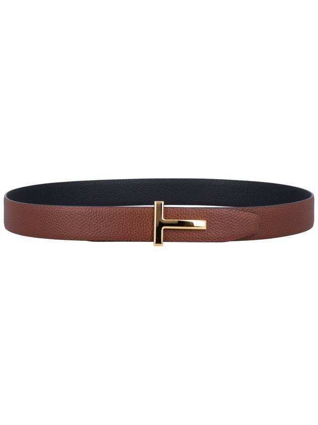 Small grain leather icon belt - TOM FORD - BALAAN 2