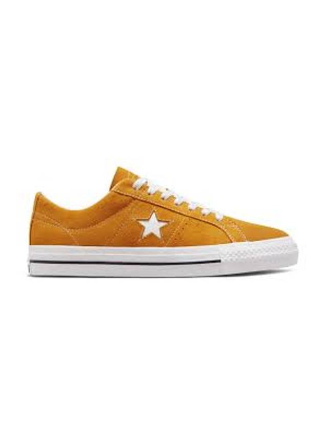 One Star Pro Low Top Sneakers Orange White - CONVERSE - BALAAN 1