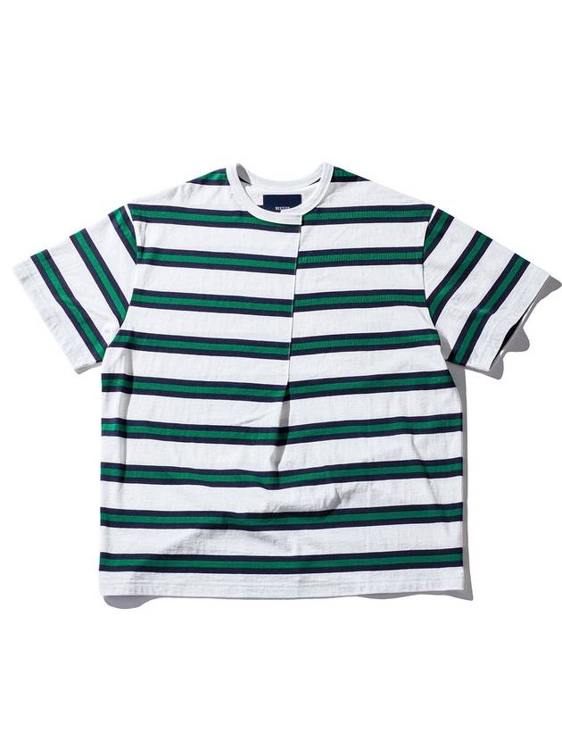 Pintuck Stripe Short Sleeve T-shirt - VESTITO - BALAAN 1