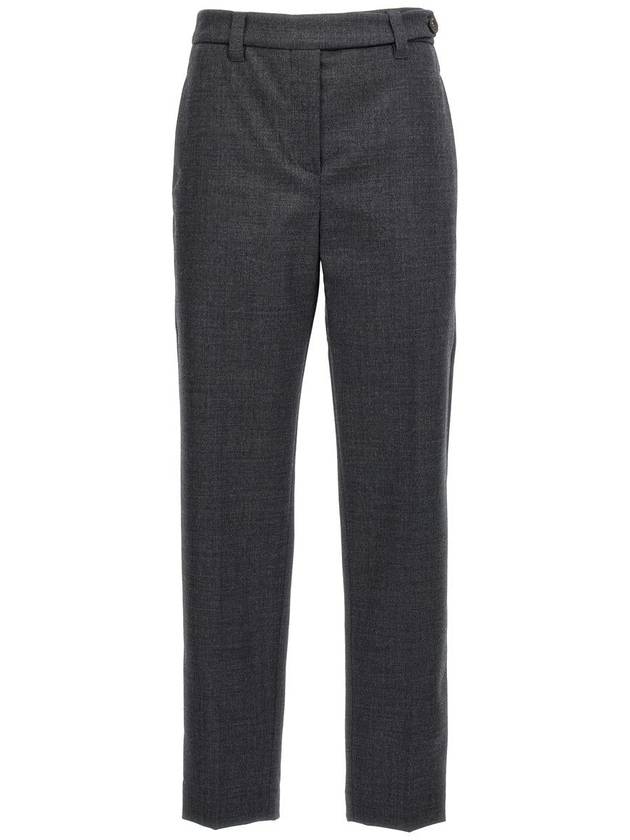 Brunello Cucinelli Wool Pants - BRUNELLO CUCINELLI - BALAAN 1