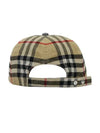 Check Cotton Ball Cap Beige - BURBERRY - BALAAN 7