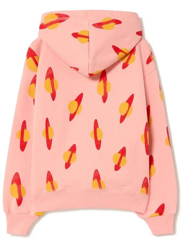 Kids UFO Pattern Hoodie Light Pink F23025 297DI - THE ANIMALS OBSERVATORY - BALAAN 3