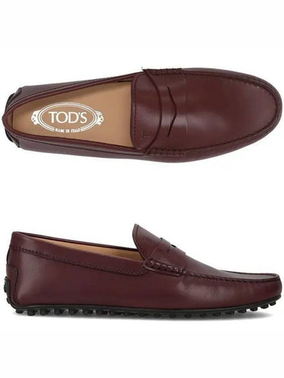 Gomino City Driving Shoes Burgundy - TOD'S - BALAAN 2