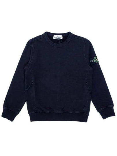 12th Anniversary Kids Wappen Brushed Zipper Sweatshirt 731662542 V0020 - STONE ISLAND - BALAAN 2