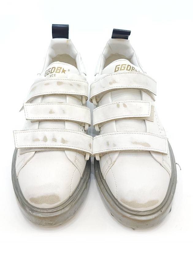 Women's Smash Sneakers White Silver G32WS565 A3 - GOLDEN GOOSE - BALAAN 3