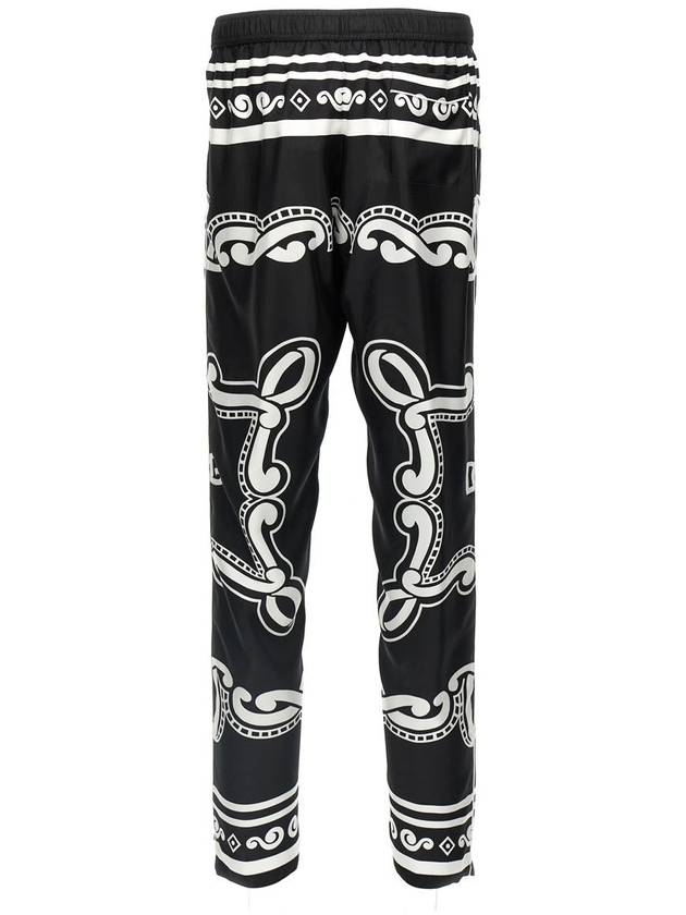 Dolce & Gabbana Silk Pants - DOLCE&GABBANA - BALAAN 2