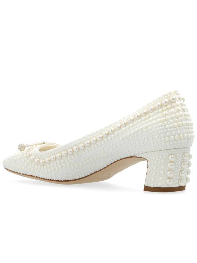 Jimmy Choo Heeled Shoes ‘Elme’, Women's, White - JIMMY CHOO - BALAAN 5