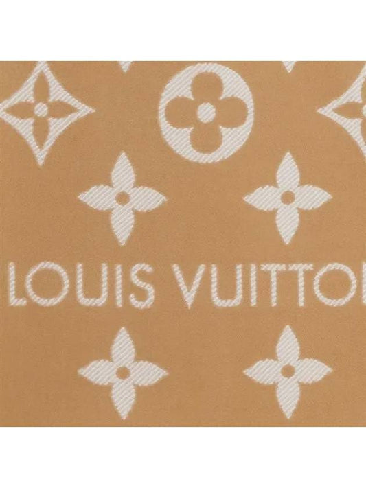 Louis Vuitton Simply Signature Scarf Beige M77728 - HERMES - BALAAN 2