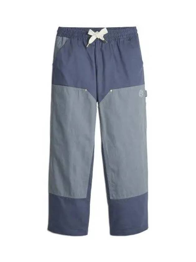 Double Knee Straight Pants Blue - PUMA - BALAAN 2