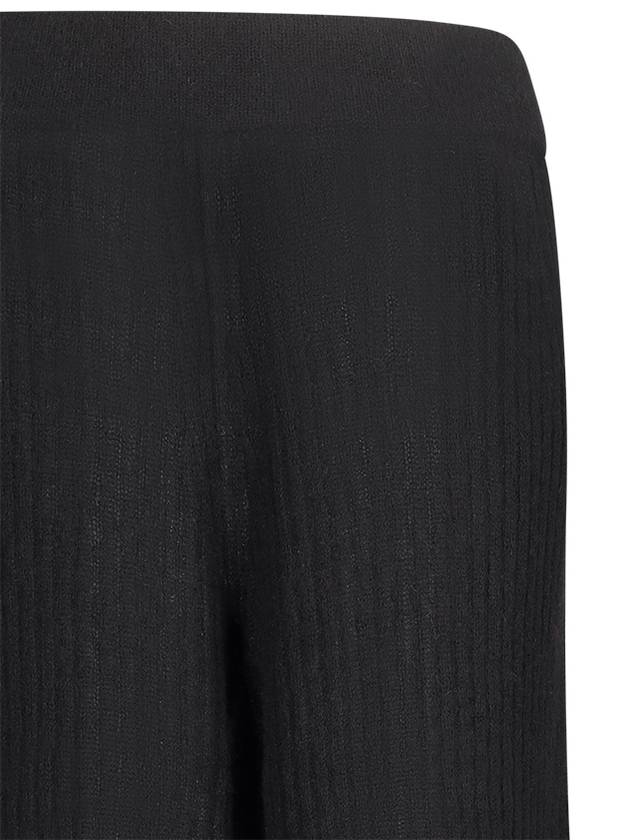 RIBBED TROUSERS IN VEIL EFFECT KNITTED - PINKO - BALAAN 3