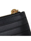 Quilted Napa Leather Passport Wallet Black - MIU MIU - BALAAN 9